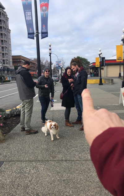 Командное фото в Виктории: Охота за сокровищами